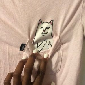Pink Cat T-shirt